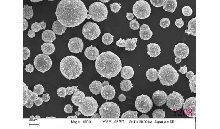  氧化钇粉末电镜图  
