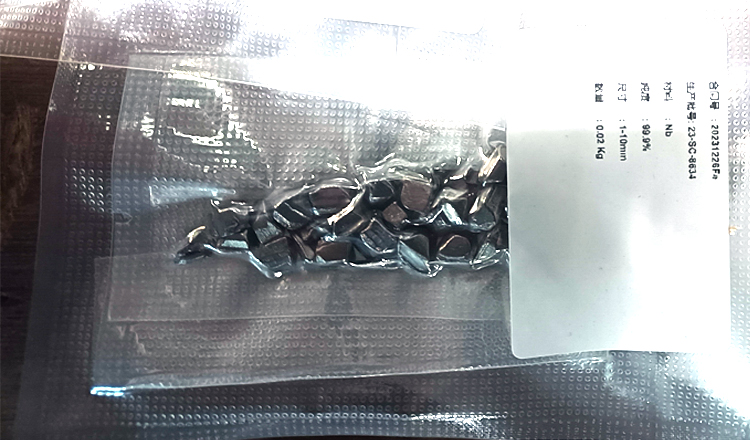 铌颗粒